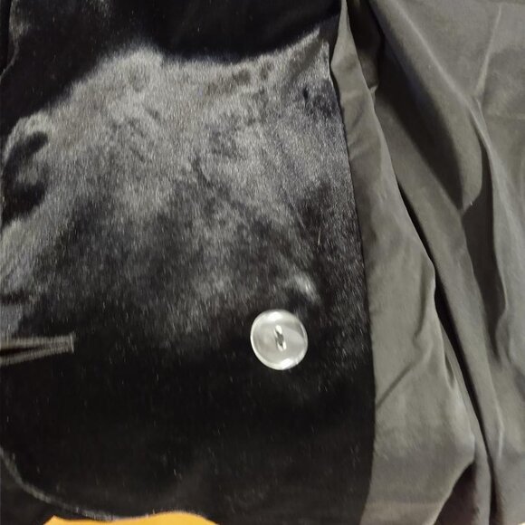 Venus Black Velvet Blazer - Size 14 - Picture 6 of 12